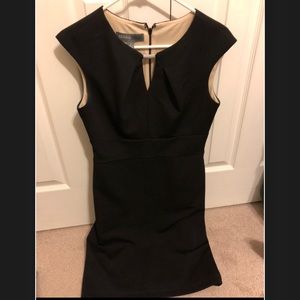 Black business style dress